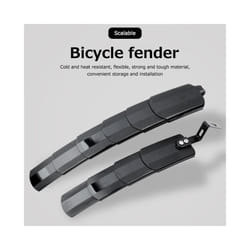 2pcs Universal Telescopic Front Rear Mudguard  Adjustable Mountain Road Bike Mudguard Wing Wheel Bicycle Water Mud Guards Fender