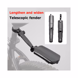 2pcs Universal Telescopic Front Rear Mudguard  Adjustable Mountain Road Bike Mudguard Wing Wheel Bicycle Water Mud Guards Fender