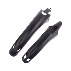 1 Set Tube Bicycle Riding Mudguard Plastic Mountain Bike Front Rear Fenders