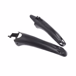 1 Set Tube Bicycle Riding Mudguard Plastic Mountain Bike Front Rear Fenders