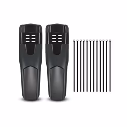 2 Pieces Bicycle Mudguards Water-Lock Front Rear Bike Mud Fenders Tire Wheel Cycling Wings Protector Bicycle Accessories