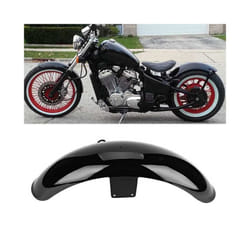 Motorcycle Front Fender ABS Mud Flap Guard Black Fairing Mudguard Cover For Honda Shadow VT600 VLX 600