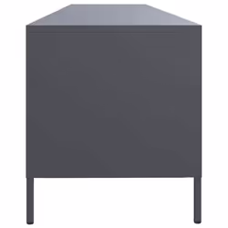 vidaXL TV Cabinet Pink 202x39x43.5 cm Cold-rolled Steel TV stand TV sideboard - anthracite - Additional view 5
