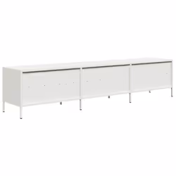 vidaXL TV Cabinet Olive Green 202x39x43.5 cm Cold-rolled Steel TV stand - white - Additional view 6