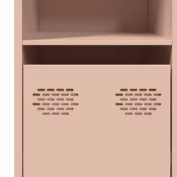 vidaXL Sideboard Olive Green 135x39x73.5 cm Cold-rolled Steel storage cabinet - pink - Additional view 9