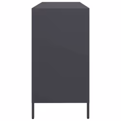 vidaXL Sideboard Olive Green 135x39x73.5 cm Cold-rolled Steel storage cabinet - anthracite - Additional view 5