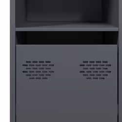 vidaXL Sideboard Olive Green 135x39x73.5 cm Cold-rolled Steel storage cabinet - anthracite - Additional view 9