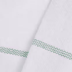 vidaXL Cleaning Cloths Sweeping Cleaning Cloth 5 pcs White with Green Stripes - Additional view 5