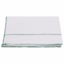 vidaXL Cleaning Cloths Sweeping Cleaning Cloth 10 pcs White with Green Stripes
