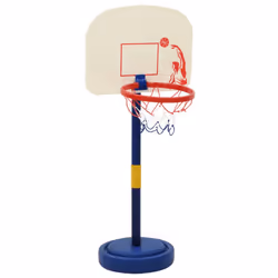 vidaXL Basketball Stand with Ball and Pump Adjustable Height Basketball Hoop - Additional view 4