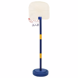 vidaXL Basketball Stand with Ball and Pump Adjustable Height Basketball Hoop - Additional view 7
