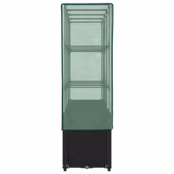 vidaXL Raised Bed with Greenhouse Cover Plant Box Garden Planter Rattan Look - black - Additional view 4