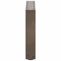 cm) vidaXL Coffee Table Legs Desk Legs Furniture Legs Bar Stand DIY U-Shaped Steel - natural, 40 x (30-31 - Additional view 5