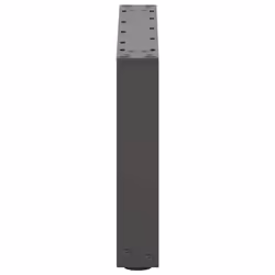 cm) vidaXL Coffee Table Legs Desk Legs Furniture Legs Bar Stand DIY U-Shaped Steel - anthracite, 50 x (30-31 - Additional view 5