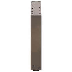 cm) vidaXL Coffee Table Legs Desk Legs Furniture Legs Bar Stand DIY U-Shaped Steel - natural, 50 x (30-31 - Additional view 5