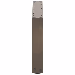 cm) vidaXL Coffee Table Legs Desk Legs Furniture Legs Bar Stand DIY U-Shaped Steel - natural, 60 x (30-31 - Additional view 5