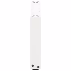 cm) vidaXL Coffee Table Legs Desk Legs Furniture Legs Bar Stand DIY U-Shaped Steel - white, 70 x (30-31 - Additional view 5