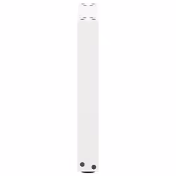 cm) vidaXL Coffee Table Legs Desk Legs Furniture Legs Bar Stand DIY U-Shaped Steel - white, 38 x (42-43 - Additional view 5