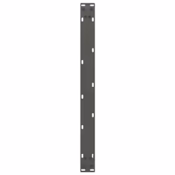 cm) vidaXL Coffee Table Legs Desk Legs Furniture Legs Bar Stand DIY U-Shaped Steel - anthracite, 60 x (42-43 - Additional view 6