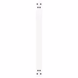 cm) vidaXL Coffee Table Legs Desk Legs Furniture Legs Bar Stand DIY U-Shaped Steel - white, 70 x (42-43 - Additional view 6