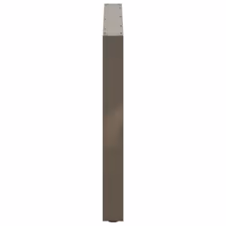 cm) vidaXL Coffee Table Legs Desk Legs Furniture Legs Bar Stand DIY U-Shaped Steel - natural, 100 x (72-73 - Additional view 5