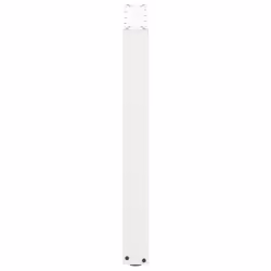 cm/ 3 pcs) vidaXL Coffee Table Legs Desk Legs Furniture Legs Bar Stand DIY U-Shaped Steel - white, 70 x (72-73 - Additional view 5