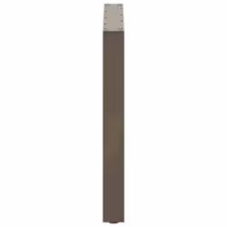 cm/ 3 pcs) vidaXL Coffee Table Legs Desk Legs Furniture Legs Bar Stand DIY U-Shaped Steel - natural, 90 x (72-73 - Additional view 5