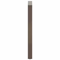 cm) vidaXL Coffee Table Legs Desk Legs Furniture Legs Bar Stand DIY U-Shaped Steel - natural, 60 x (100-101 - Additional view 5