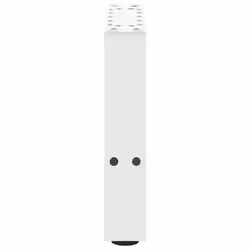 cm/ 1 pcs) vidaXL Coffee Table Legs Desk Legs Metal Furniture Legs Bar Stand DIY Steel - white, 30 x (30-31 - Additional view 5