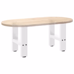 cm/ 1 pcs) vidaXL Coffee Table Legs Desk Legs Metal Furniture Legs Bar Stand DIY Steel - white, 30 x (30-31 - Additional view 7