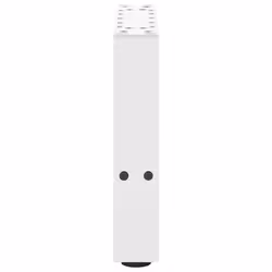 cm) vidaXL Coffee Table Legs Desk Legs Metal Furniture Legs Bar Stand DIY Steel - white, 40 x (30-31 - Additional view 5