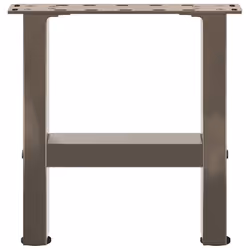 cm) vidaXL Coffee Table Legs Desk Legs Metal Furniture Legs Bar Stand DIY Steel - natural, 40 x (30-31 - Additional view 4
