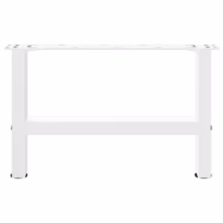 cm) vidaXL Coffee Table Legs Desk Legs Metal Furniture Legs Bar Stand DIY Steel - white, 50 x (30-31