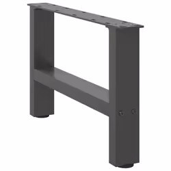 cm) vidaXL Coffee Table Legs Desk Legs Metal Furniture Legs Bar Stand DIY Steel - anthracite, 50 x (30-31