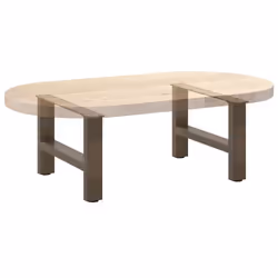 cm) vidaXL Coffee Table Legs Desk Legs Metal Furniture Legs Bar Stand DIY Steel - natural, 50 x (30-31 - Additional view 7