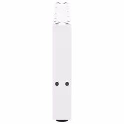 cm/ 1 pcs) vidaXL Coffee Table Legs Desk Legs Metal Furniture Legs Bar Stand DIY Steel - white, 60 x (30-31 - Additional view 5