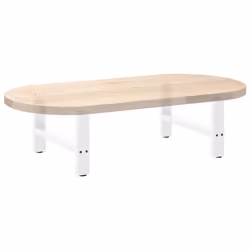 cm/ 1 pcs) vidaXL Coffee Table Legs Desk Legs Metal Furniture Legs Bar Stand DIY Steel - white, 60 x (30-31 - Additional view 7