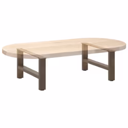 cm) vidaXL Coffee Table Legs Desk Legs Metal Furniture Legs Bar Stand DIY Steel - natural, 60 x (30-31 - Additional view 7