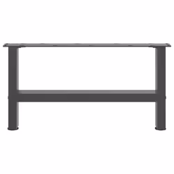 cm/ 1 pcs) vidaXL Coffee Table Legs Desk Legs Metal Furniture Legs Bar Stand DIY Steel - anthracite, 70 x (30-31