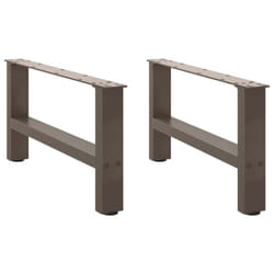 cm) vidaXL Coffee Table Legs Desk Legs Metal Furniture Legs Bar Stand DIY Steel - natural, 70 x (30-31