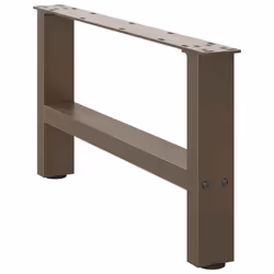 cm) vidaXL Coffee Table Legs Desk Legs Metal Furniture Legs Bar Stand DIY Steel - natural, 70 x (30-31