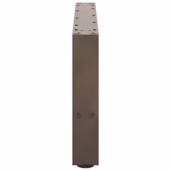 cm) vidaXL Coffee Table Legs Desk Legs Metal Furniture Legs Bar Stand DIY Steel - natural, 70 x (30-31 - Additional view 5