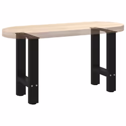 cm/ 1 pcs) vidaXL Coffee Table Legs Desk Legs Metal Furniture Legs Bar Stand DIY Steel - black, 28 x (42-43 - Additional view 7
