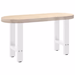 cm/ 1 pcs) vidaXL Coffee Table Legs Desk Legs Metal Furniture Legs Bar Stand DIY Steel - white, 28 x (42-43 - Additional view 7
