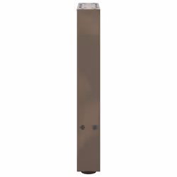 cm) vidaXL Coffee Table Legs Desk Legs Metal Furniture Legs Bar Stand DIY Steel - natural, 28 x (42-43 - Additional view 5
