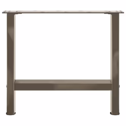 cm) vidaXL Coffee Table Legs Desk Legs Metal Furniture Legs Bar Stand DIY Steel - natural, 50 x (42-43 - Additional view 4