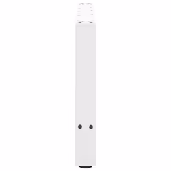 cm/ 1 pcs) vidaXL Coffee Table Legs Desk Legs Metal Furniture Legs Bar Stand DIY Steel - white, 70 x (42-43 - Additional view 5