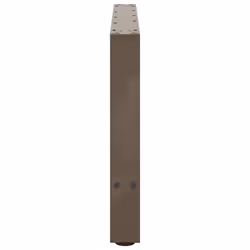 cm) vidaXL Coffee Table Legs Desk Legs Metal Furniture Legs Bar Stand DIY Steel - natural, 70 x (42-43 - Additional view 5