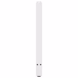 cm/ 1 pcs) vidaXL Coffee Table Legs Desk Legs Metal Furniture Legs Bar Stand DIY Steel - white, 38 x (72-73 - Additional view 5