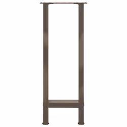 cm) vidaXL Coffee Table Legs Desk Legs Metal Furniture Legs Bar Stand DIY Steel - natural, 38 x (72-73 - Additional view 4